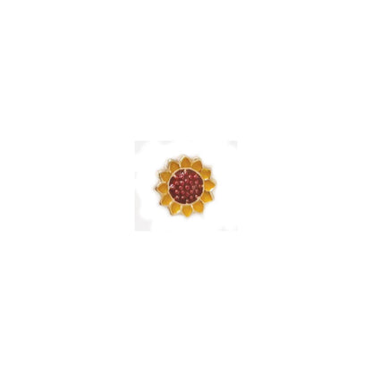 ZAD - Sunflowers Fine Art Card Gold Post Earrings