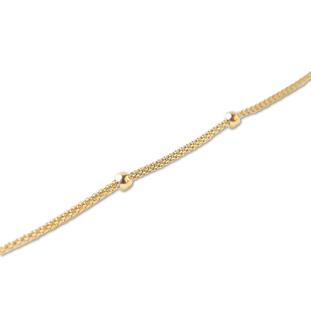 Lenny & Eva - Gilded Chain Bracelets | CLEARANCE: Wide Herringbone