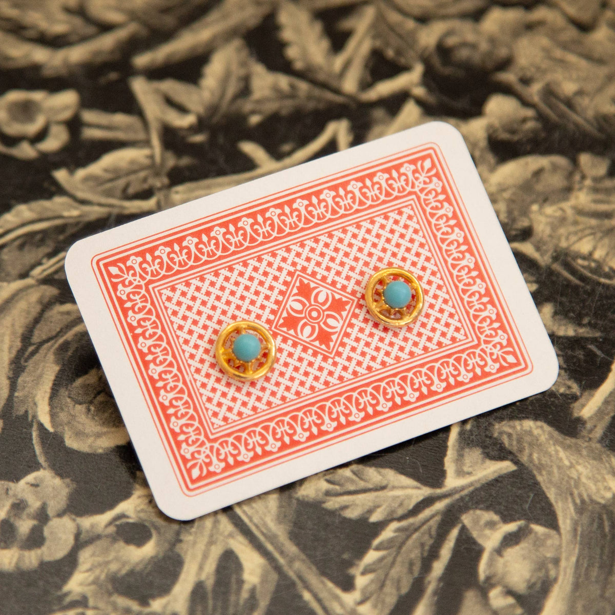 Kindred Objects - Vintage Gold Stud Earrings - Variety