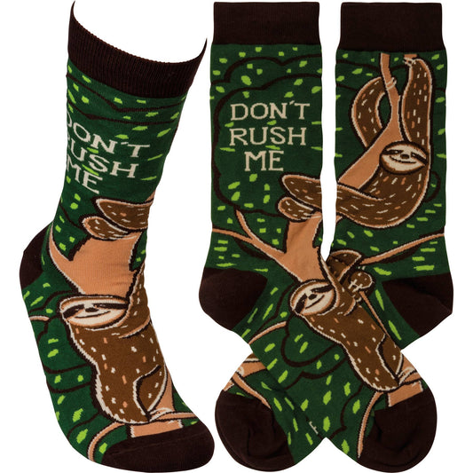 DON'T RUSH ME SOCKS