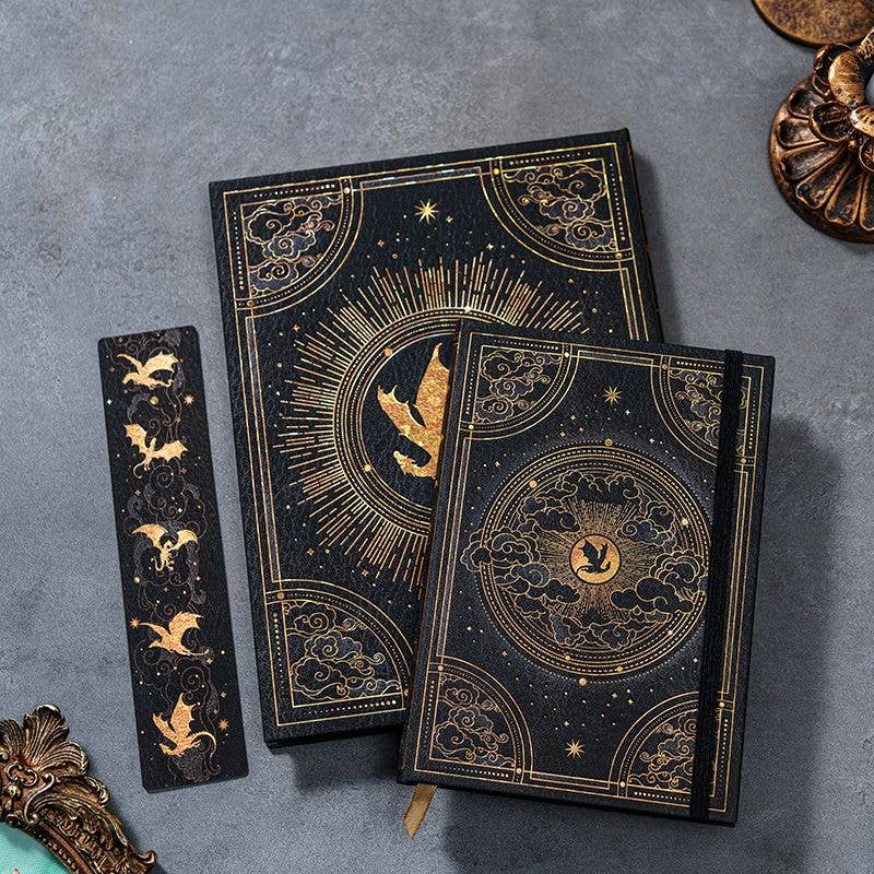 Chronicle Books - Paperblanks Shadows of Navarre Hardcover (Fourth Wing): Midi / Lined