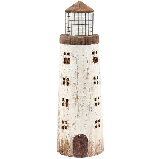 LARGE LIGHTHOUSE SITTER