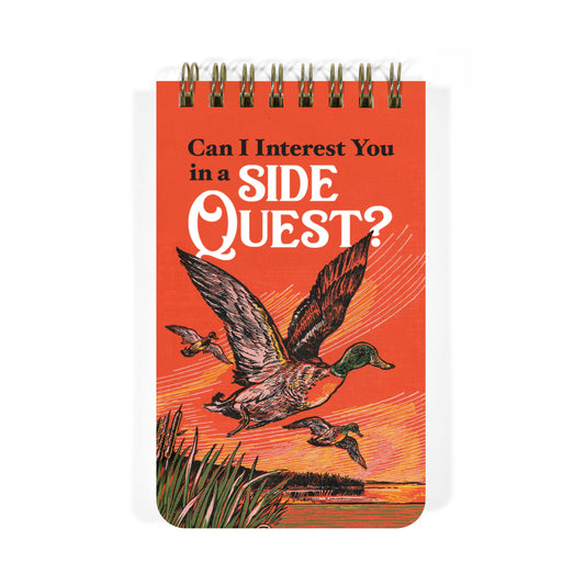 CAN I INTEREST YOU IN A SIDE QUEST MEMO NOTEBOOK