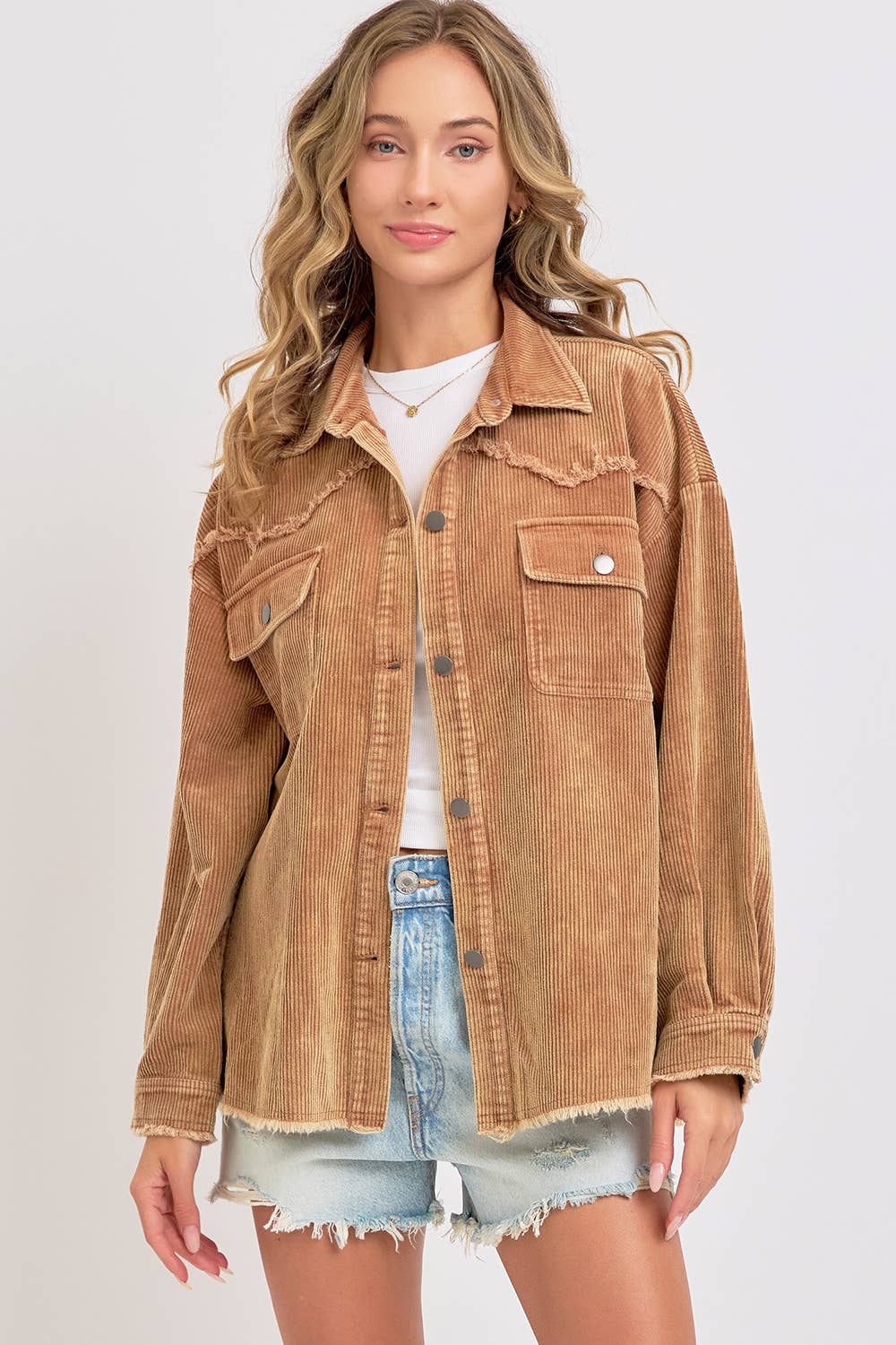 SHACKET MINERAL WASHED CORDUROY