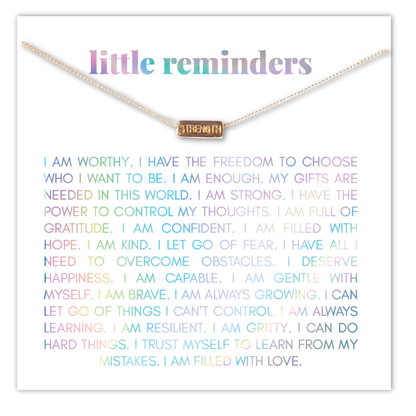 REMINDERS: STRENGTH