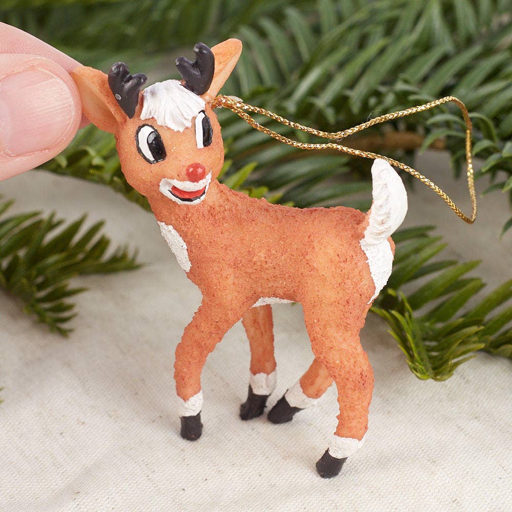 Factory Direct Craft - Rudolph Reindeer Christmas Holiday Ornament