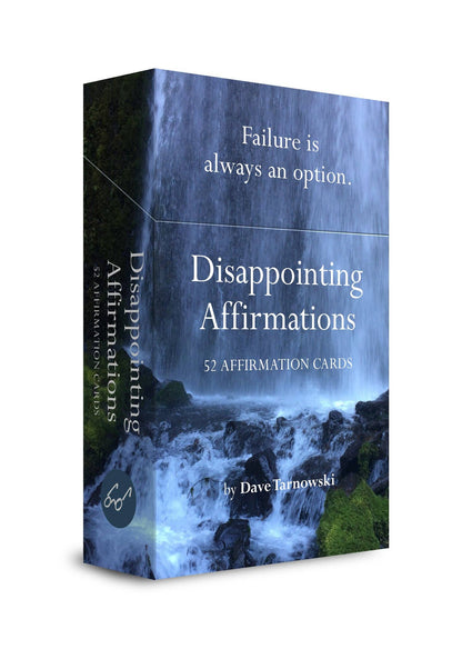 Chronicle Books - Disappointing Affirmations Deck