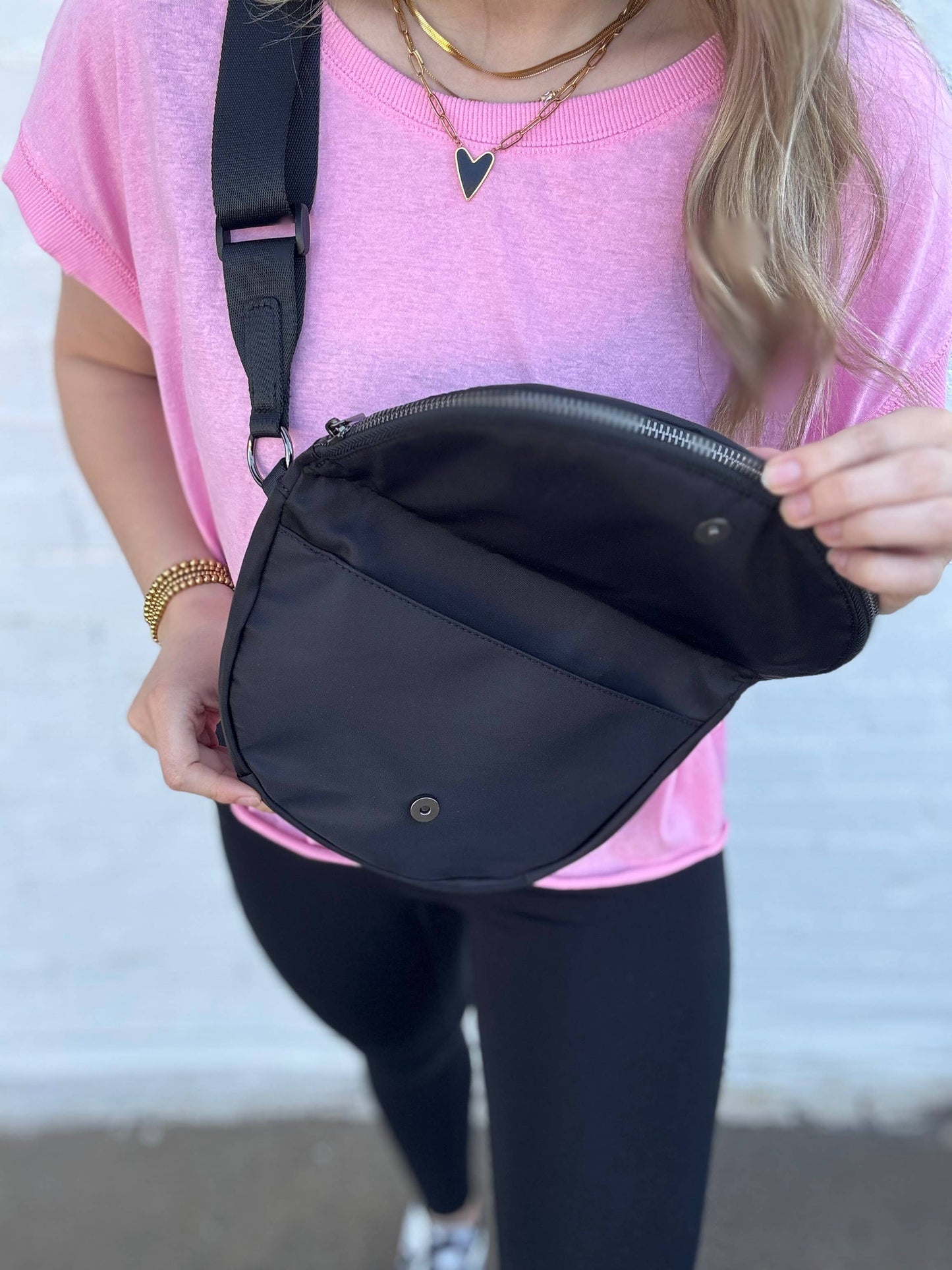 SAVVY NYLON BUM BAG