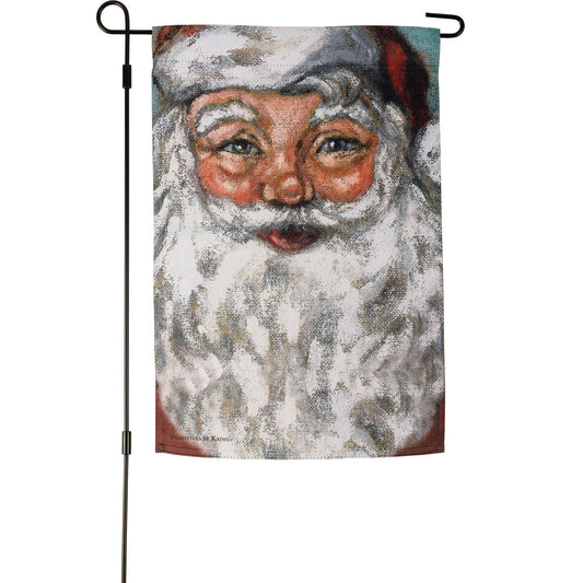 Primitives by Kathy - Santa Garden Flag