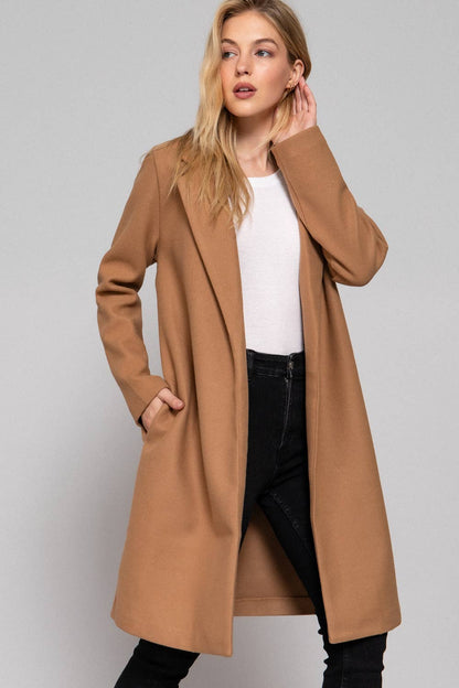 CAMEL SOFT LONG JACKET