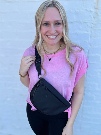 SAVVY NYLON BUM BAG