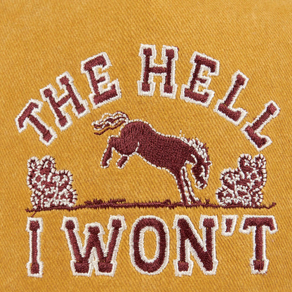I WON'T TRUCKER HAT