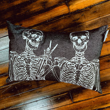 Bestie Bones Pillow (BLACK)