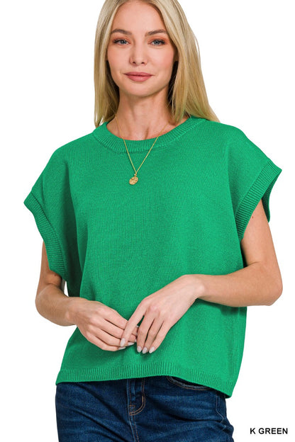 OVERSIZED VISCOSE SWEATER TEE