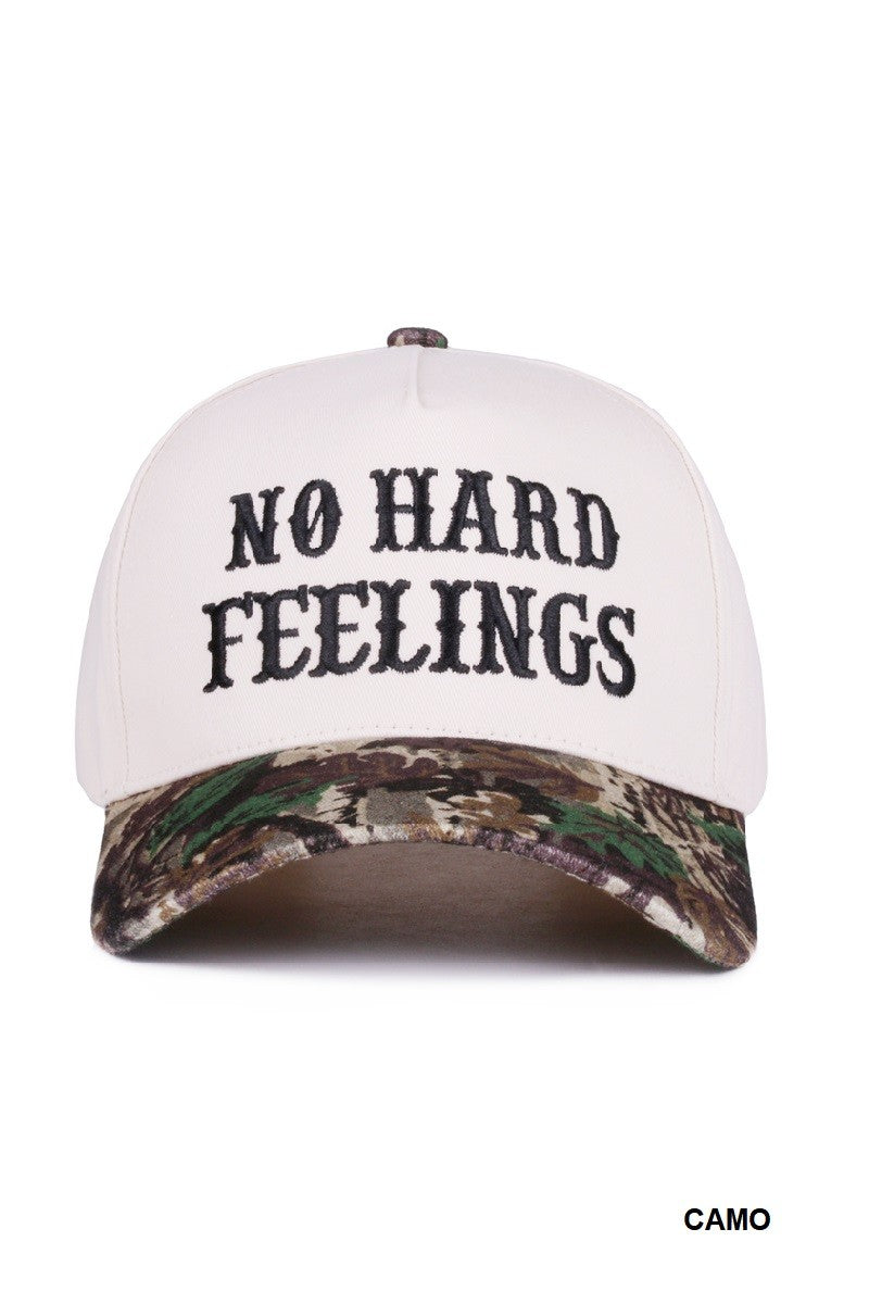NO HARD FEELING BALL CAP