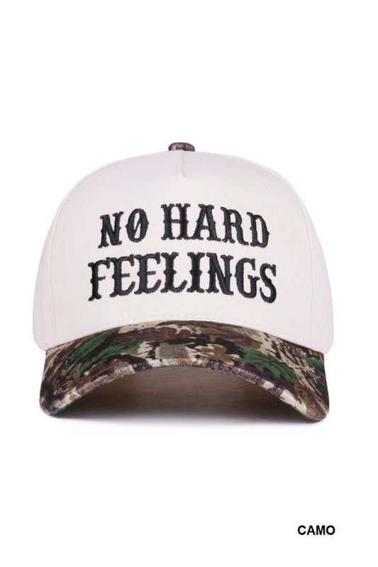 NO HARD FEELING BALL CAP