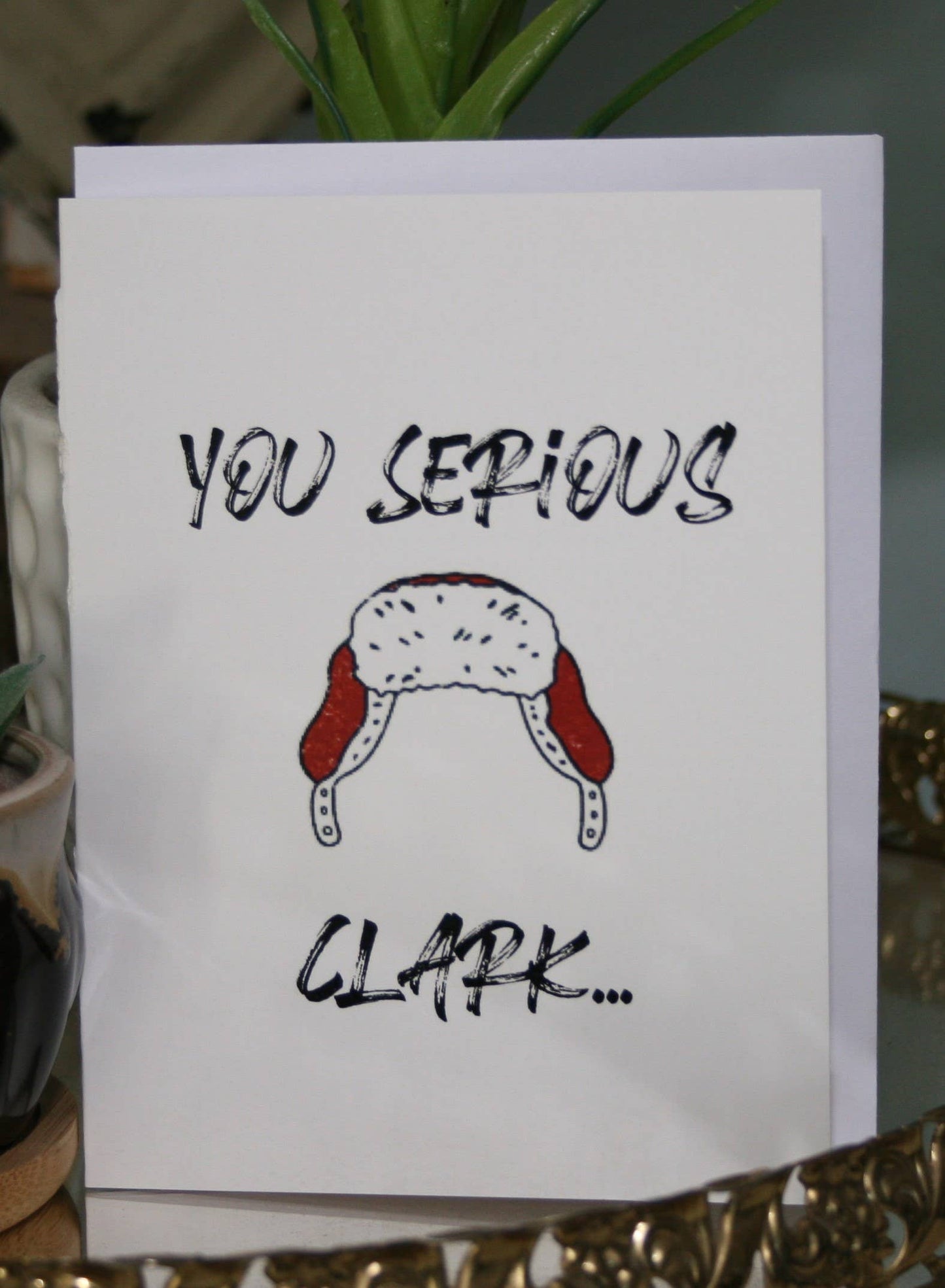 You Serious Clark Greeting Card