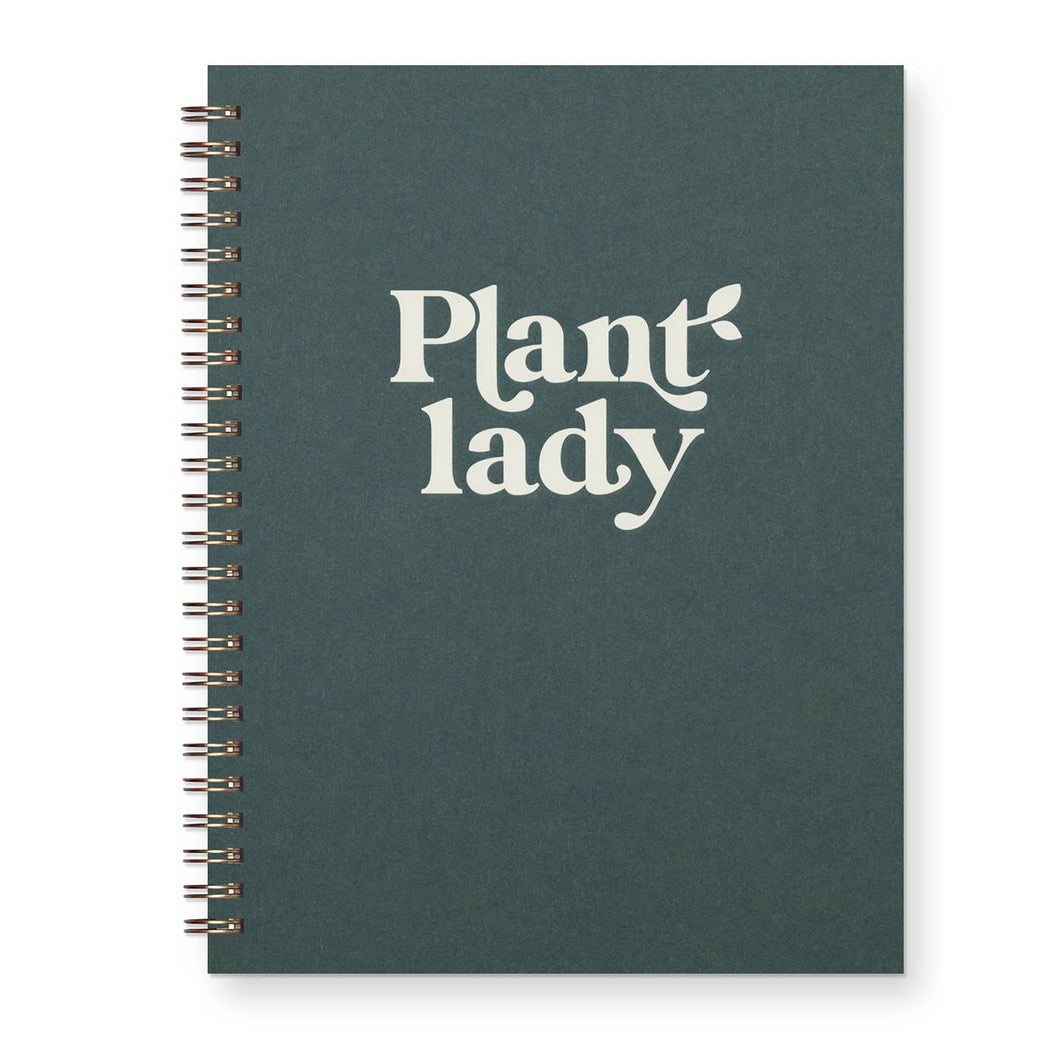 Plant Lady Journal: Lined Notebook