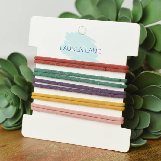 Lauren Lane - Band-Its Classic Hair Tie Set-Desert