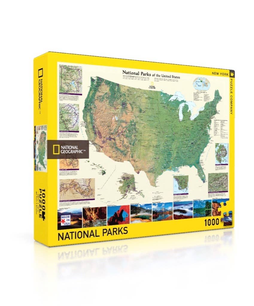 New York Puzzle Company - American National Parks Puzzle