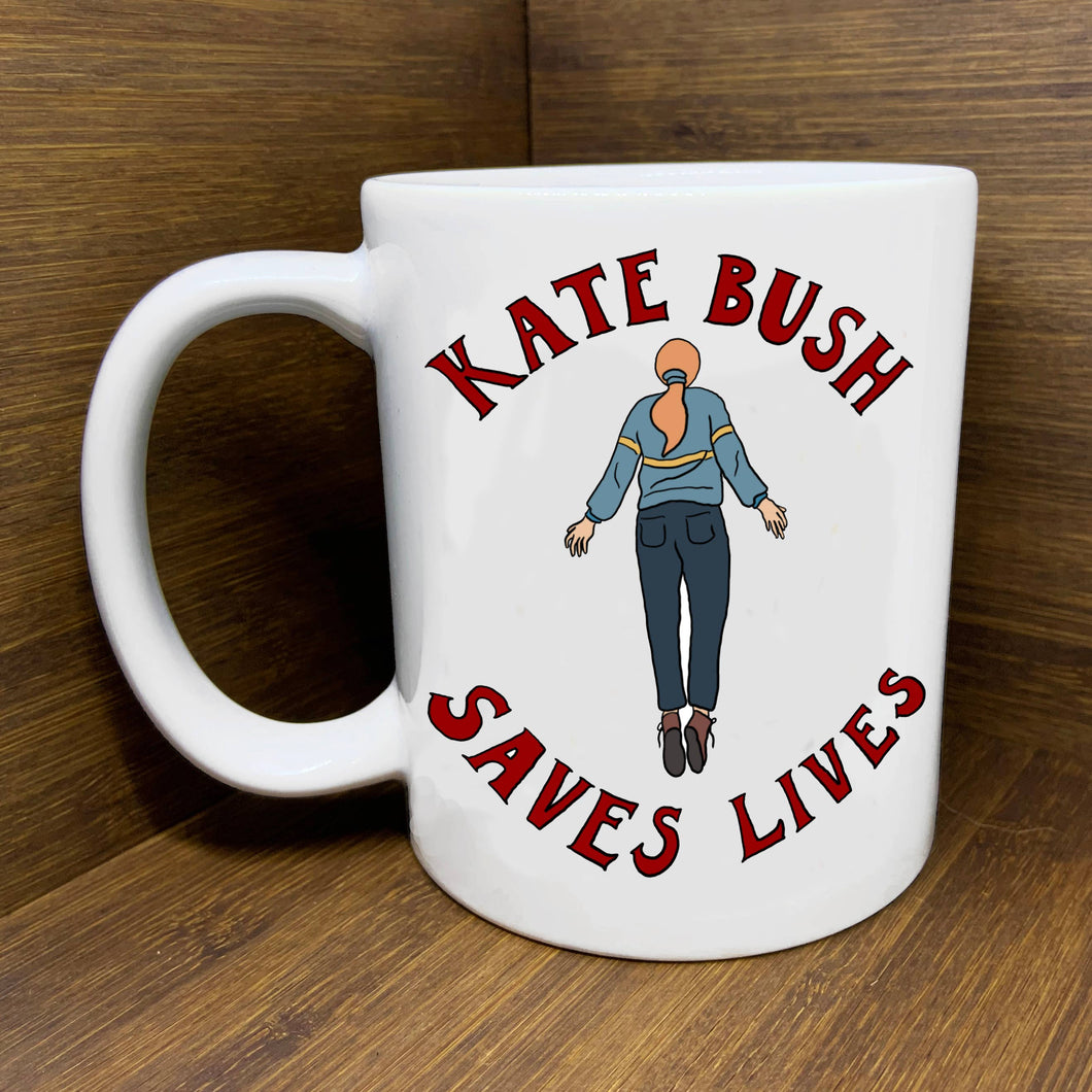 Kate Bush Saves Lives Mug