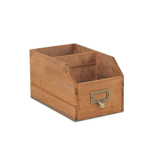 2 Slot Wooden Organizer