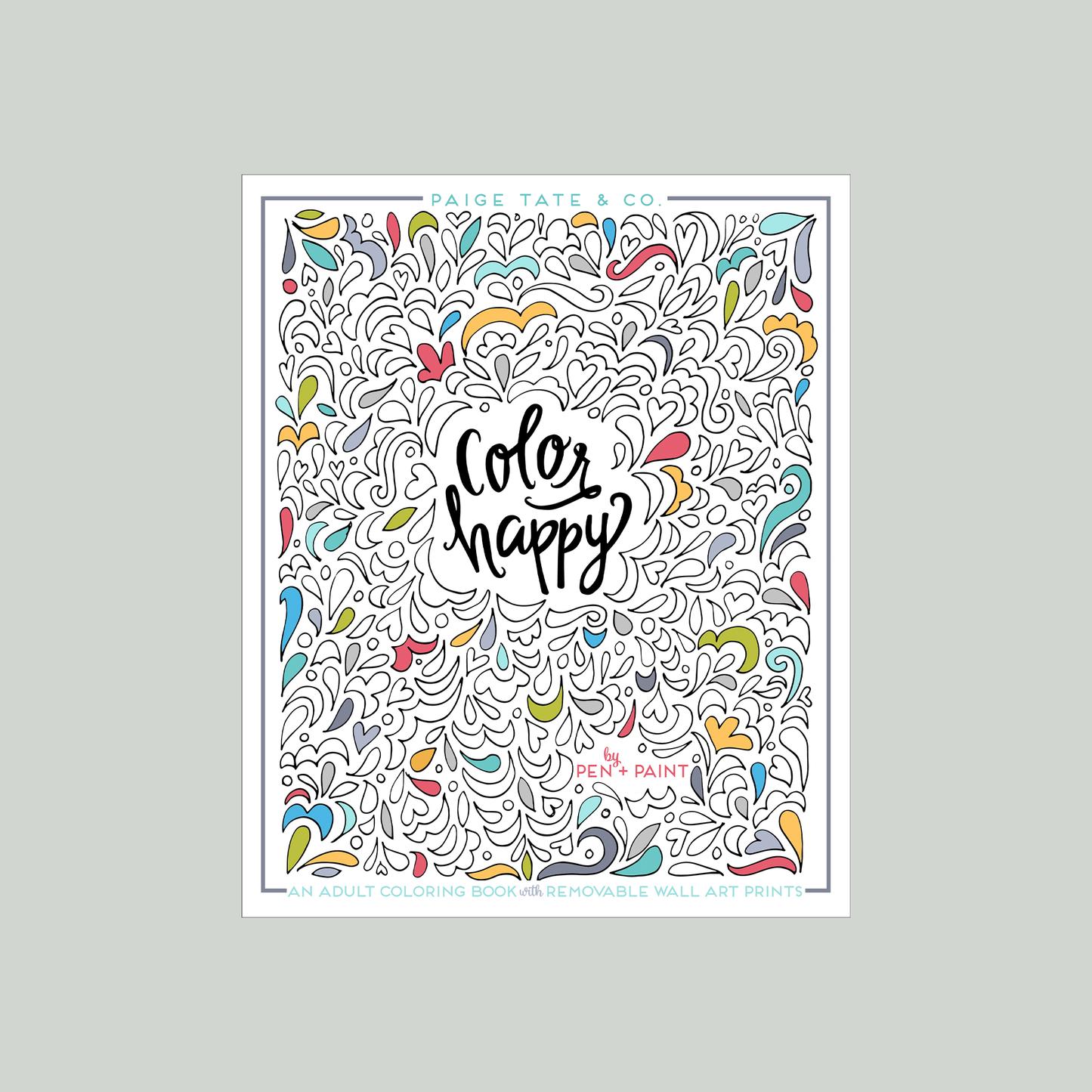 Color Happy:Adult Coloring Book