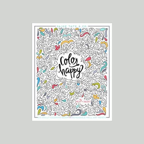 Color Happy:Adult Coloring Book