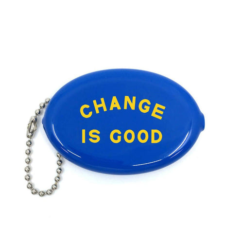 CHANGE IS GOOD COIN POUCH