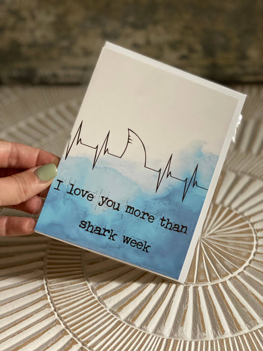 Shark Week Greeting Card