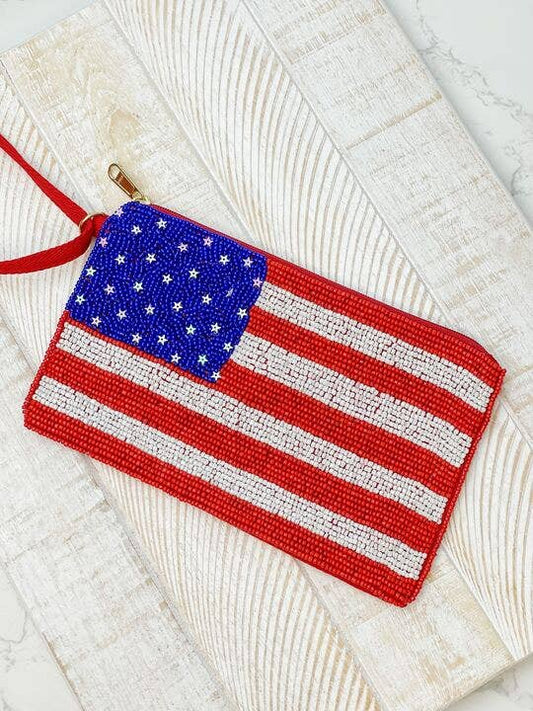 AMERICAN FLAG WRISTLET