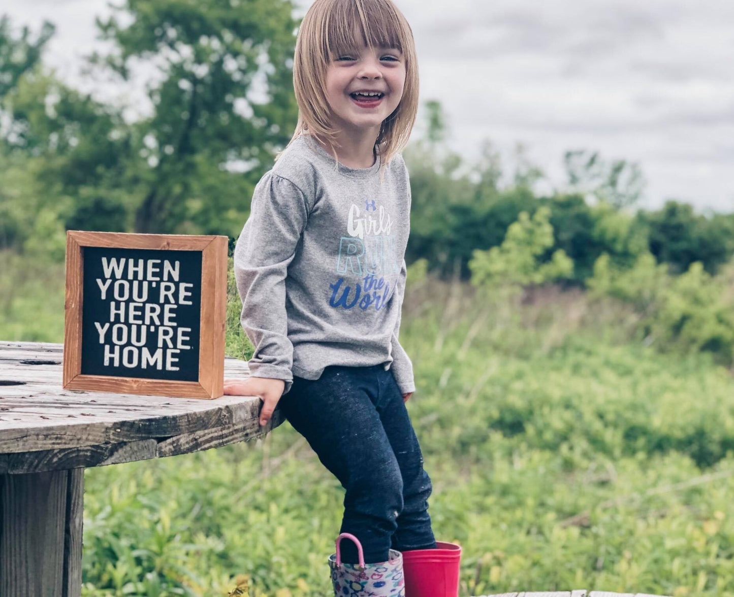 WHEN YOU'RE HERE, YOU'RE HOME
