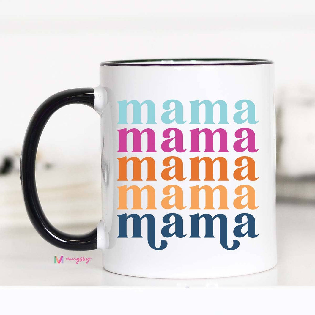 Mugsby - Mama Caribbean Mother's Day Mug, Mom Mug