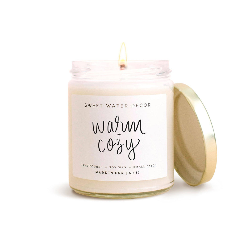Sweet Water Decor - Warm and Cozy Soy Candle