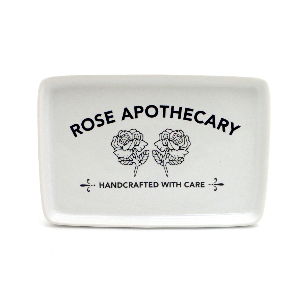 ROSE APOTHECARY SOAP DISH