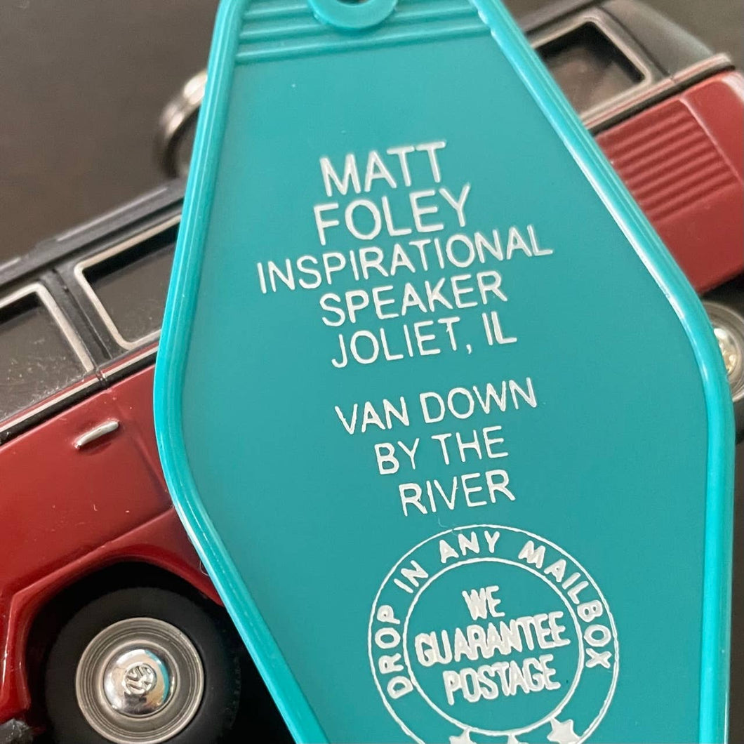 Motel Key Fob - Matt Foley, Motivational Speaker (SNL)