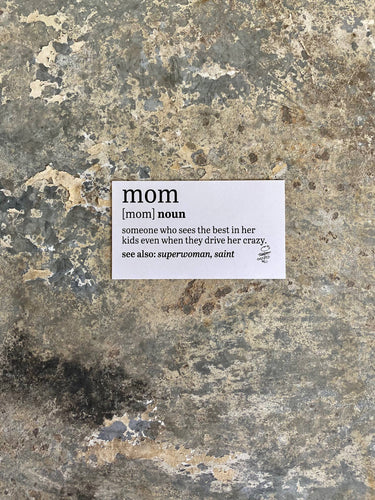 Mom Noun Magnet