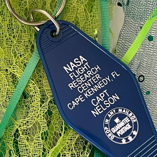 NASA FLIGHT RESEARCH CENTER KEYCHAIN