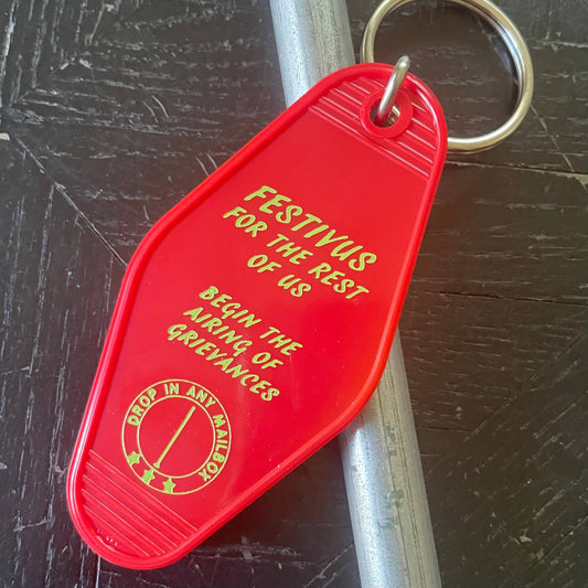 Motel Key Fob - Festivus (Seinfeld)