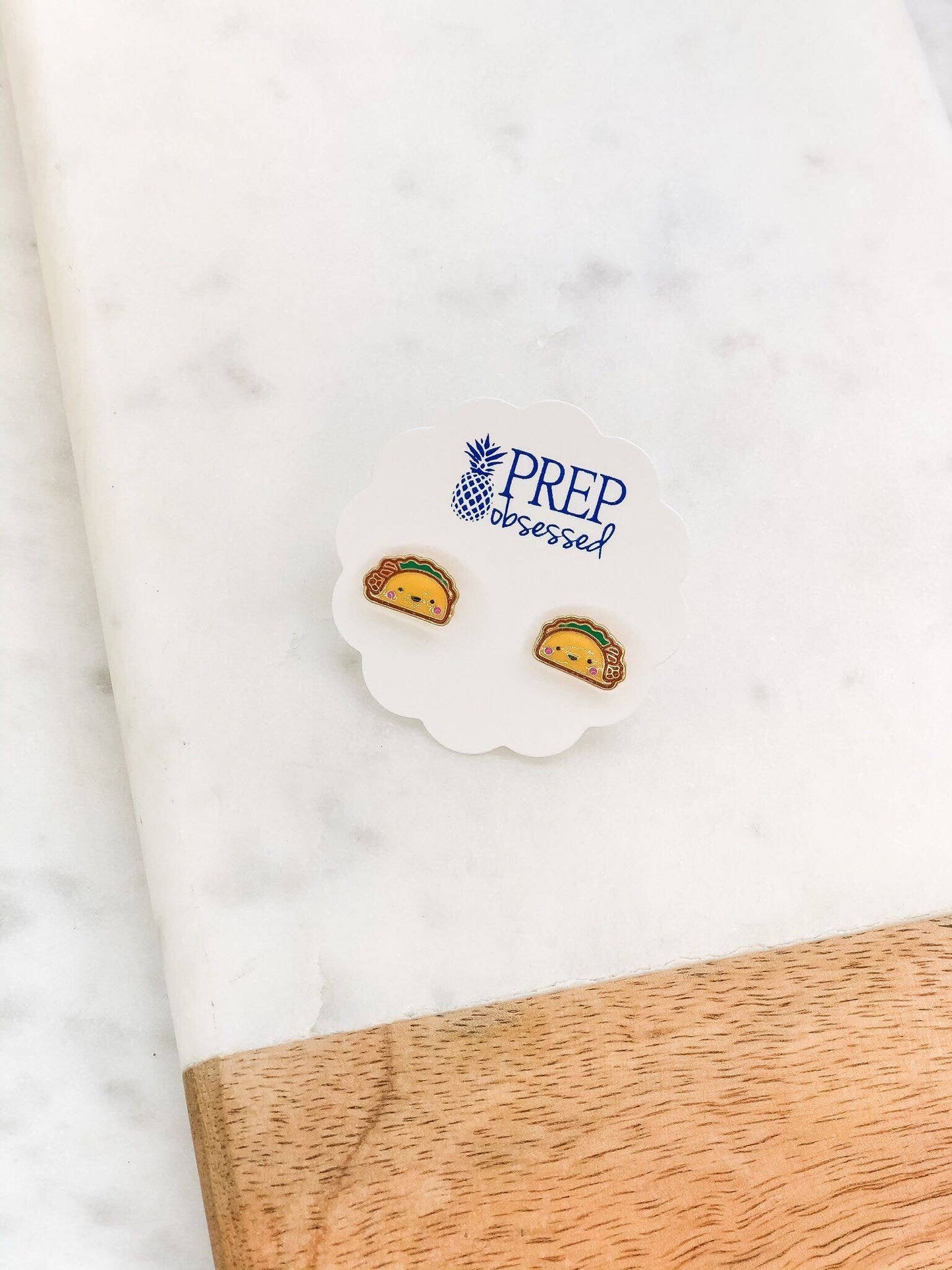 TACO STUD EARRINGS