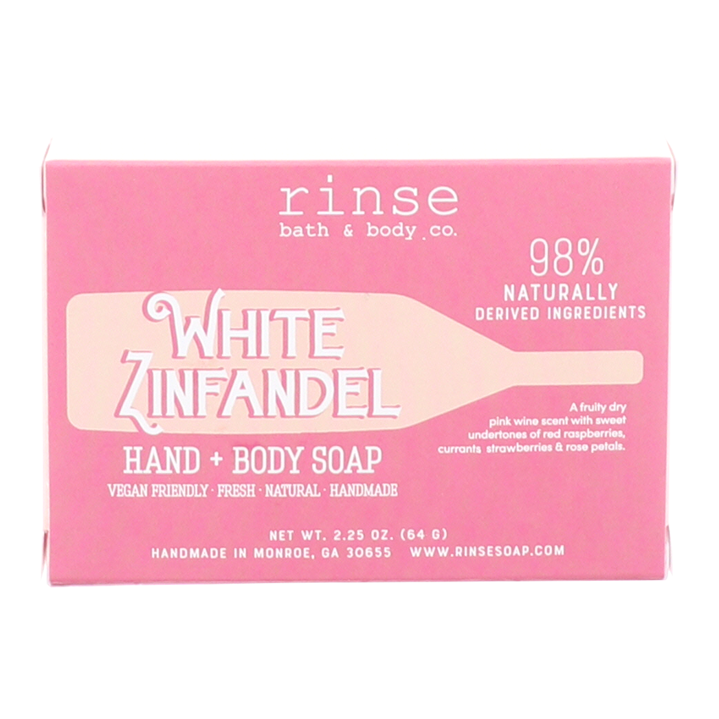 Rinse Bath Body Inc - Mini Soap - White Zinfandel