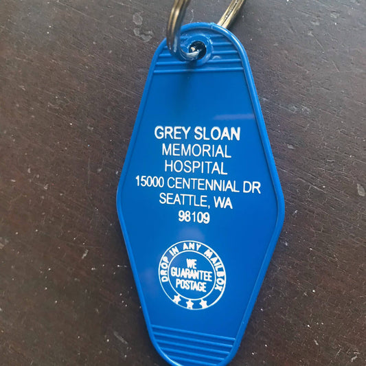 GREY-SLOAN MEMORIAL KEYCHAIN