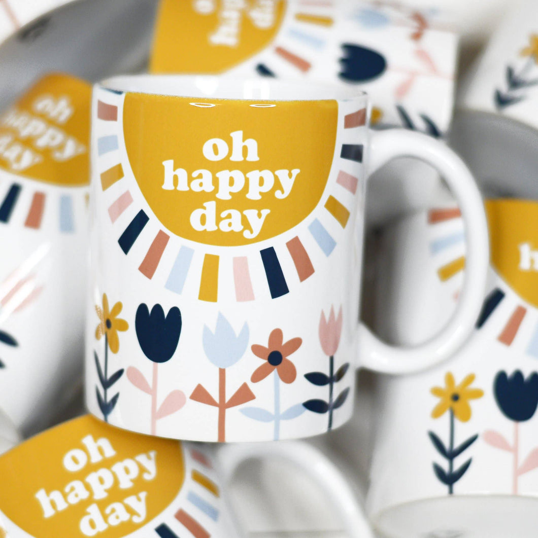 Mugsby - Oh Happy Day Ceramic Mug