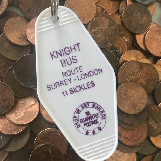 KNIGHT BUS KEYCHAIN