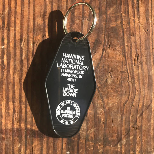 HAWKINS NATIONAL LABRATORY KEYCHAIN