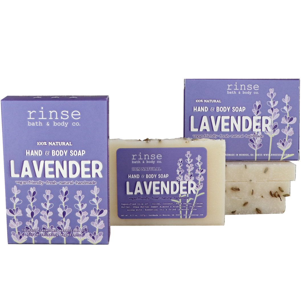 Rinse Bath Body Inc - Mini Soap - Lavender