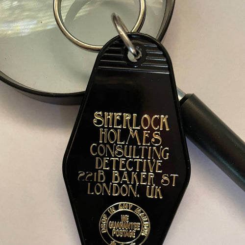 Motel Key Fob - Sherlock Holmes