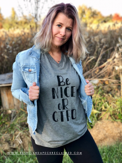 BE NICE OR GTFO - TEE