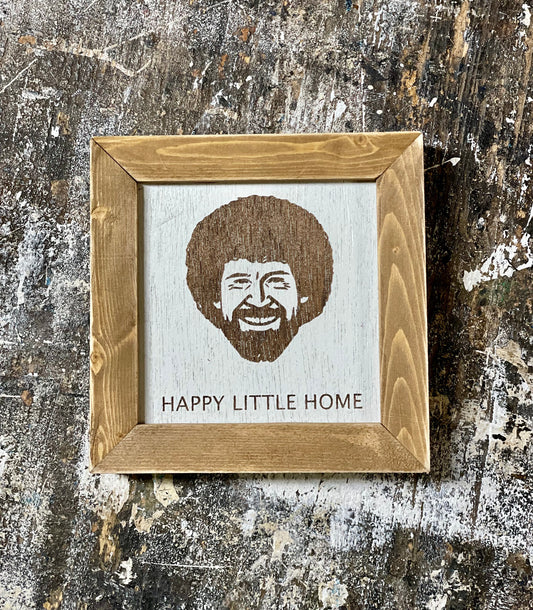 BOB ROSS - HAPPY LITTLE HOME MINI